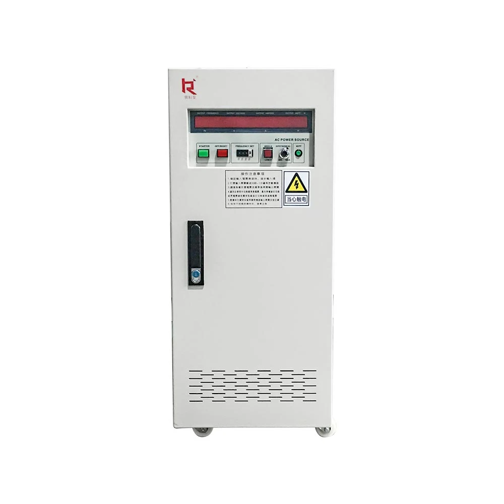 3 Phase 10kVA 20kVA 30kVA AC Frequency Converter 50Hz to 60Hz 400Hz AC Power Source