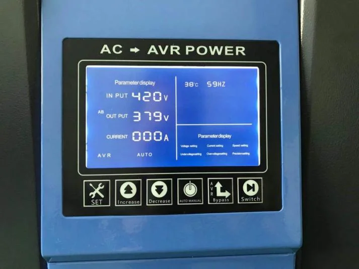 3 Phase 380V Stabilizer AC Stabilizer AVR Automatic Voltage Regulator